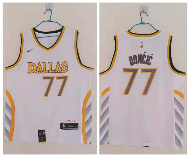 Mavericks 77 Luka Doncic White 2020-21 City Edition Nike Swingman Jersey,We sell and wholesale Mavericks 77 Luka Doncic White 2020-21 City Edition Nike Swingman Jersey on line form chian!